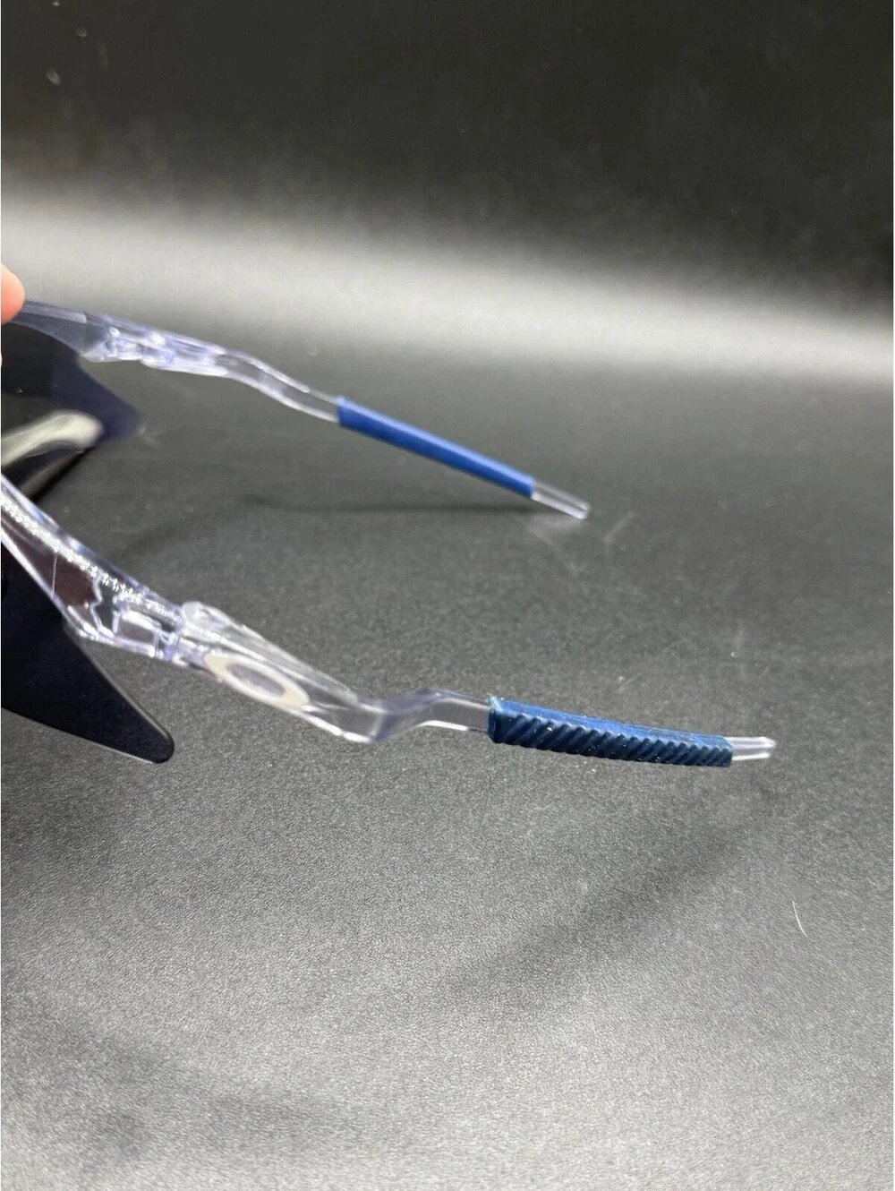 Oakley M Frame Gen 2 Crystal Clear/Sweep Blue Iridium Lenses